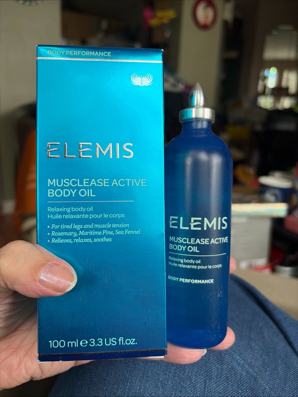 Elemis MuscleEase Active Body Oil – 100ml. New In Box!